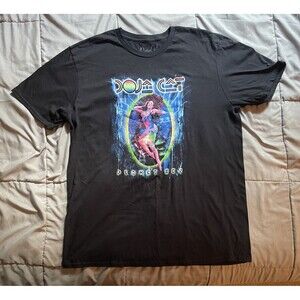 Doja Cat T Shirt Large PLANET HER Black Band Tee Music Concert Tour